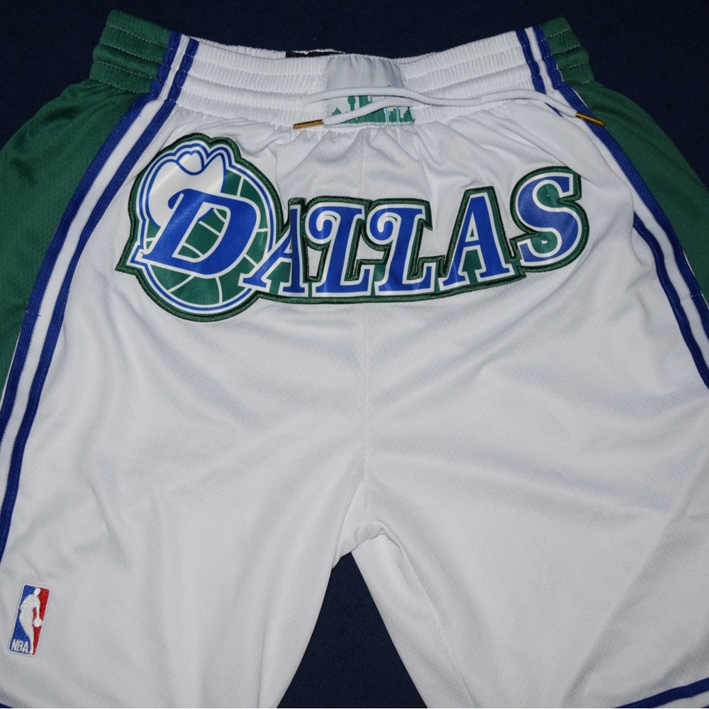 Just don dallas mavericks basketball shorts L